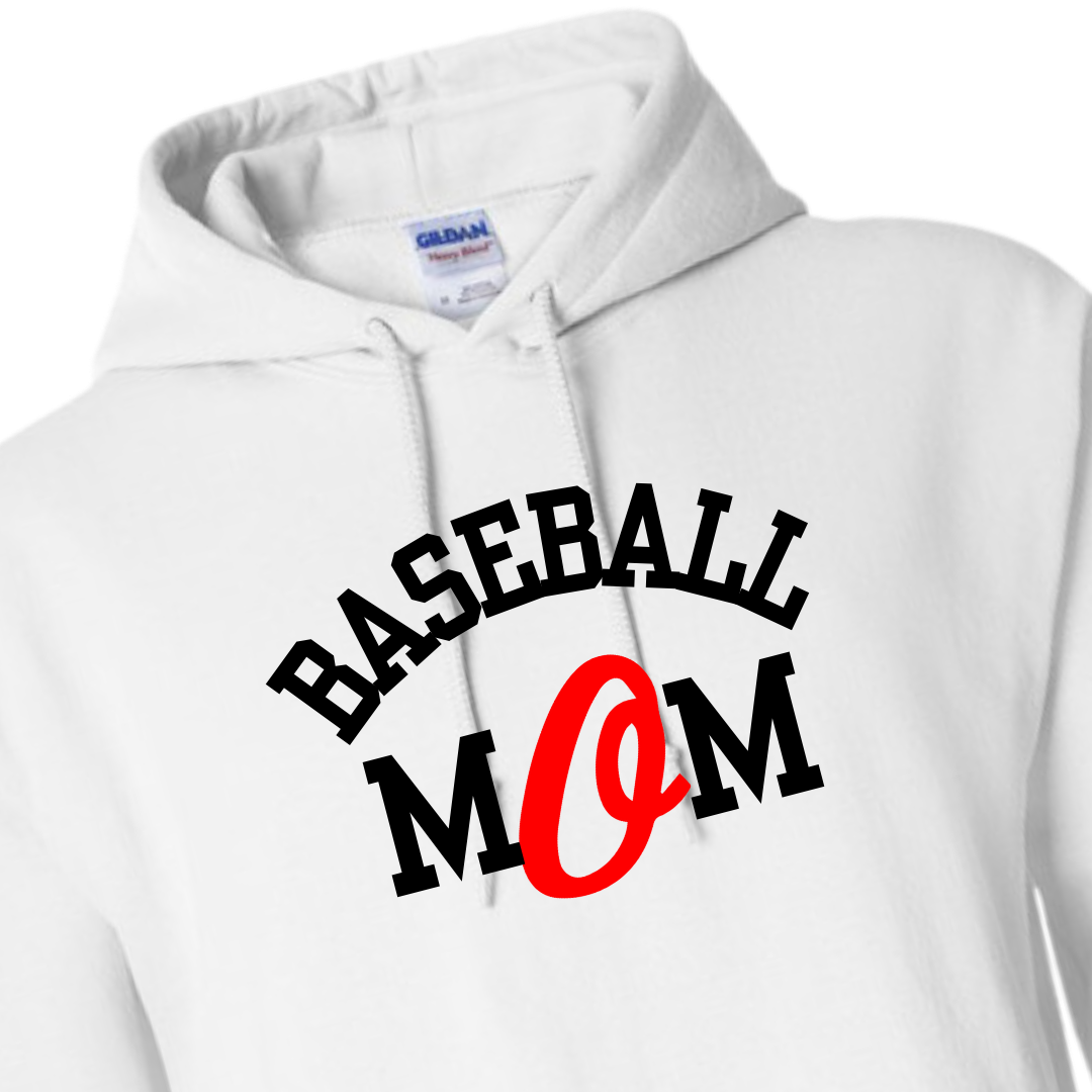 Sweat à capuche OLLB « Baseball Mom »