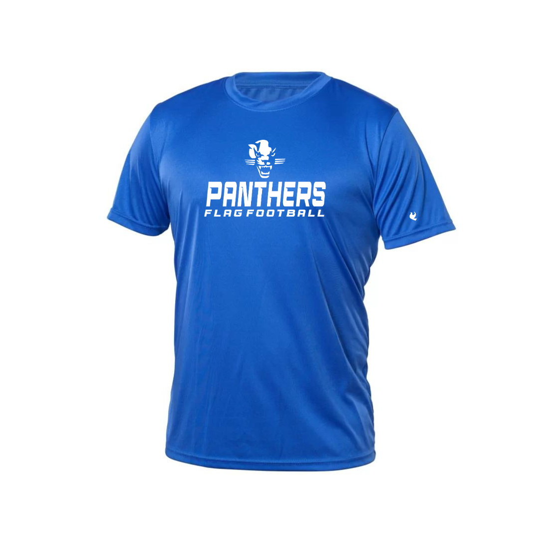 T-shirt de football à drapeau des Panthers