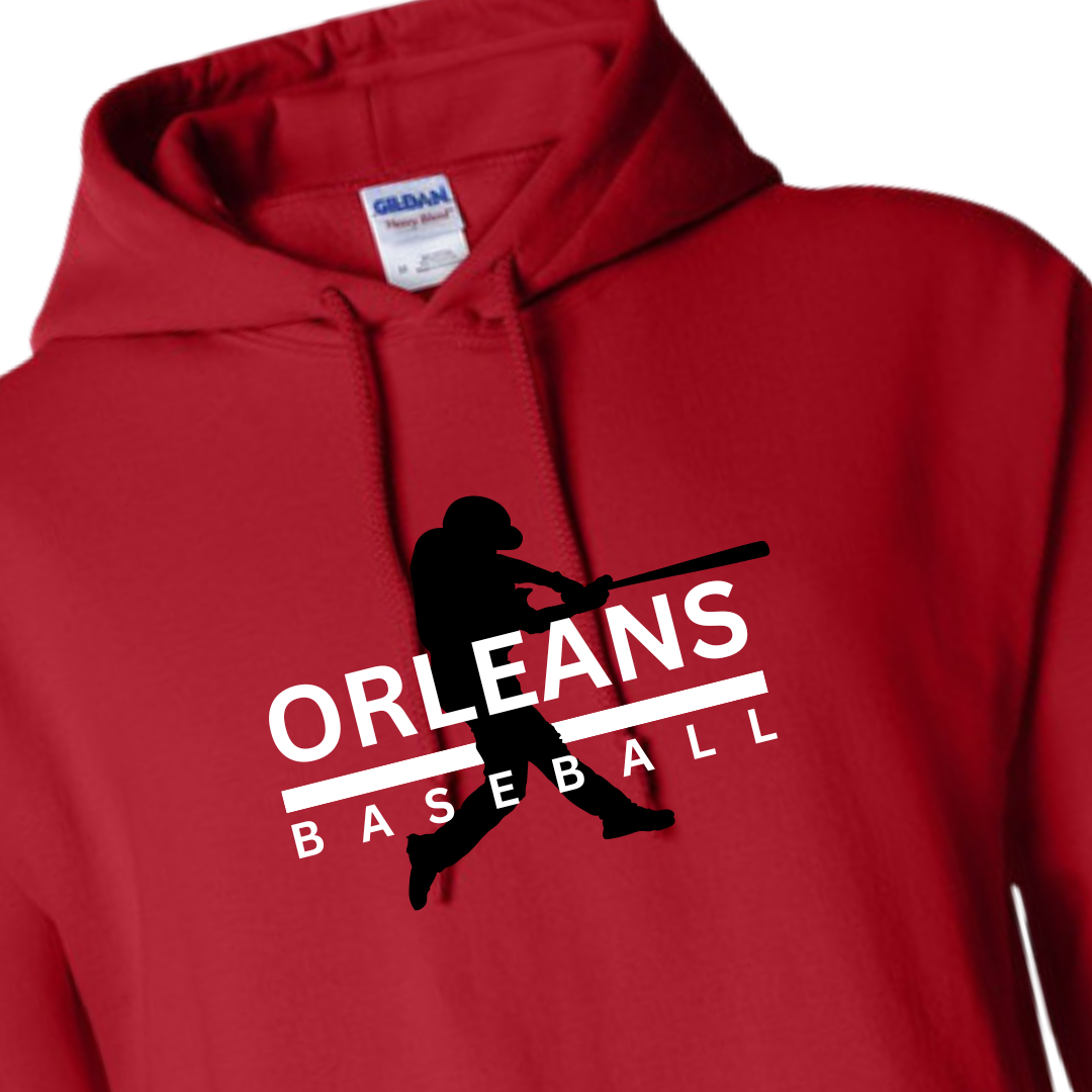 Sweat à capuche de baseball OLLB « Ringer »