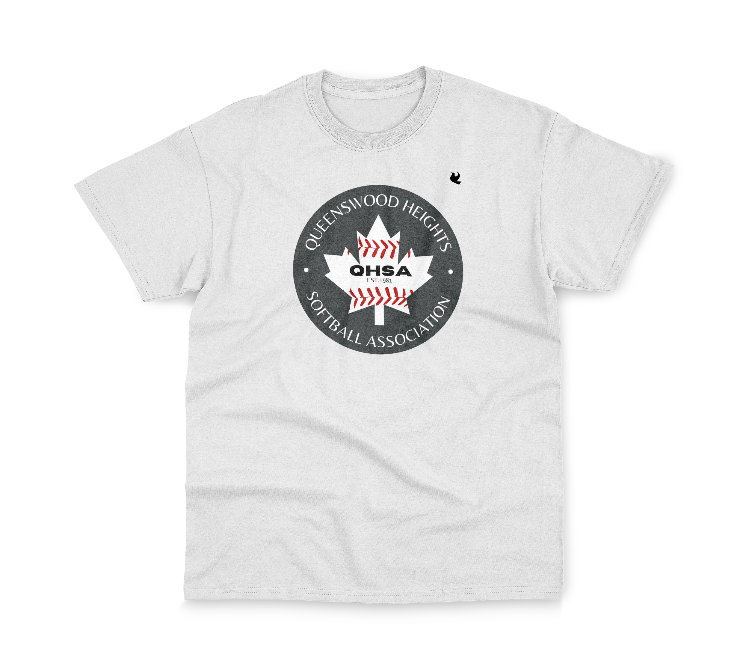 T-shirt classique de softball QHSA