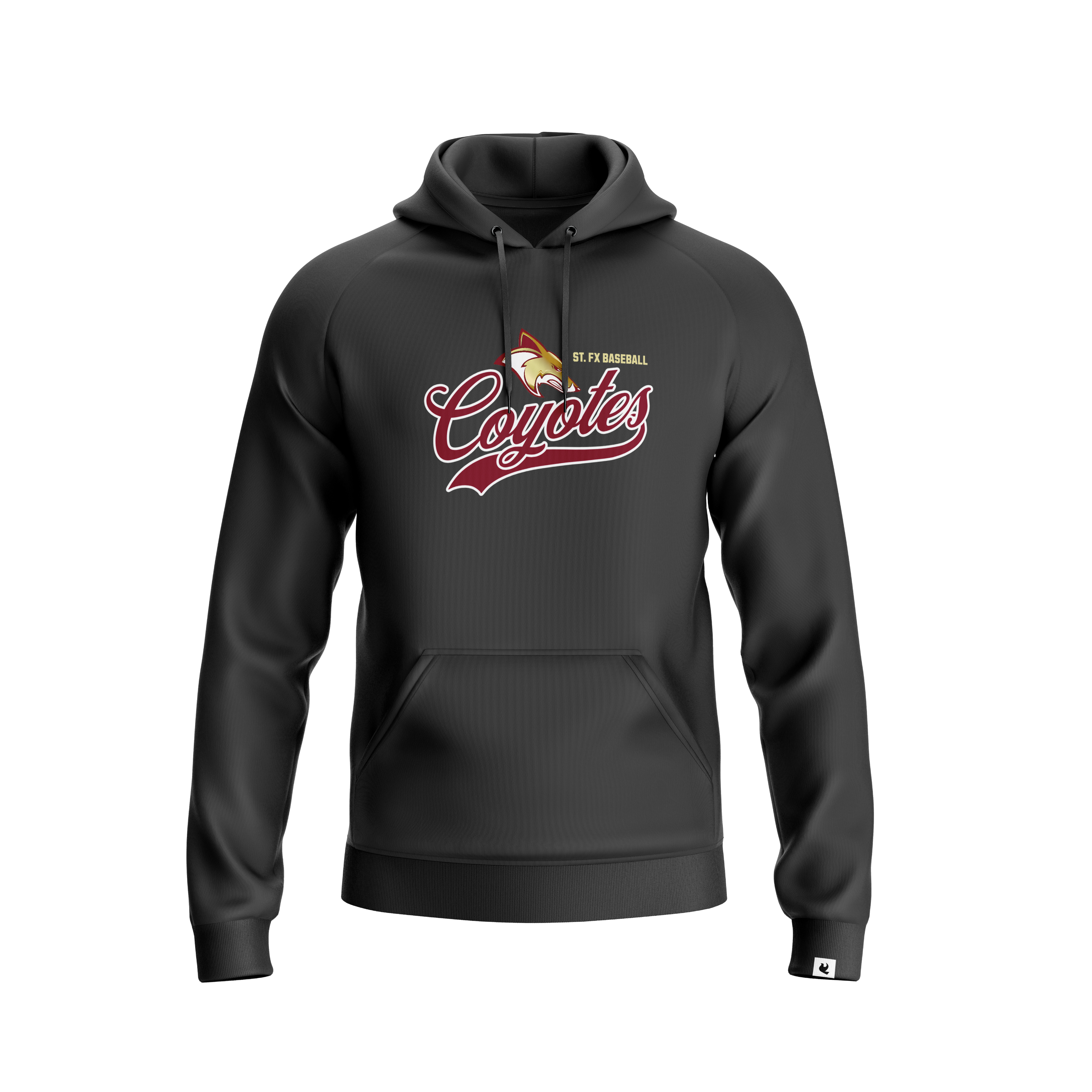 St. FX Coyotes Baseball Swoosh: Hoodie