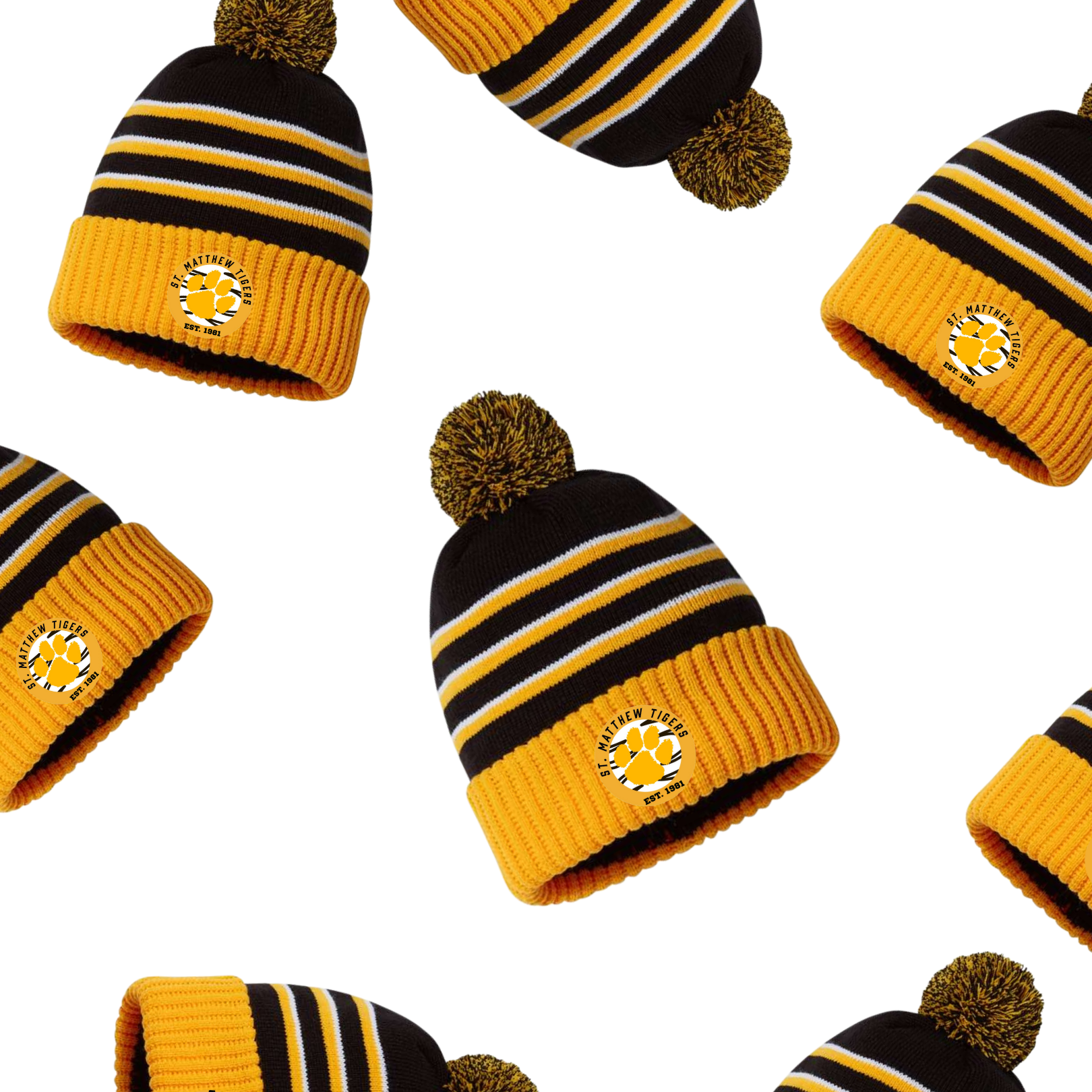 St. Matthew Tigers: PomPom Toque