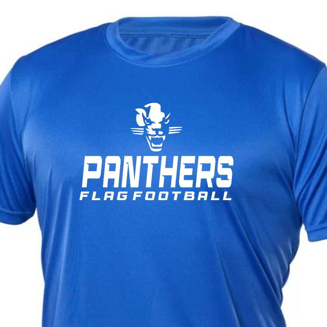 Dri-Fit Panthers Flag Football Tshirt