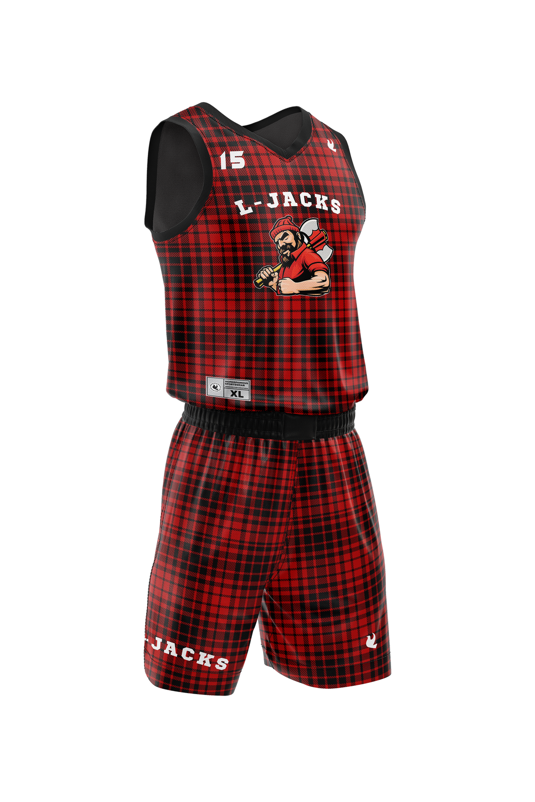 M-Power Basketball Uniform: L-Jacks
