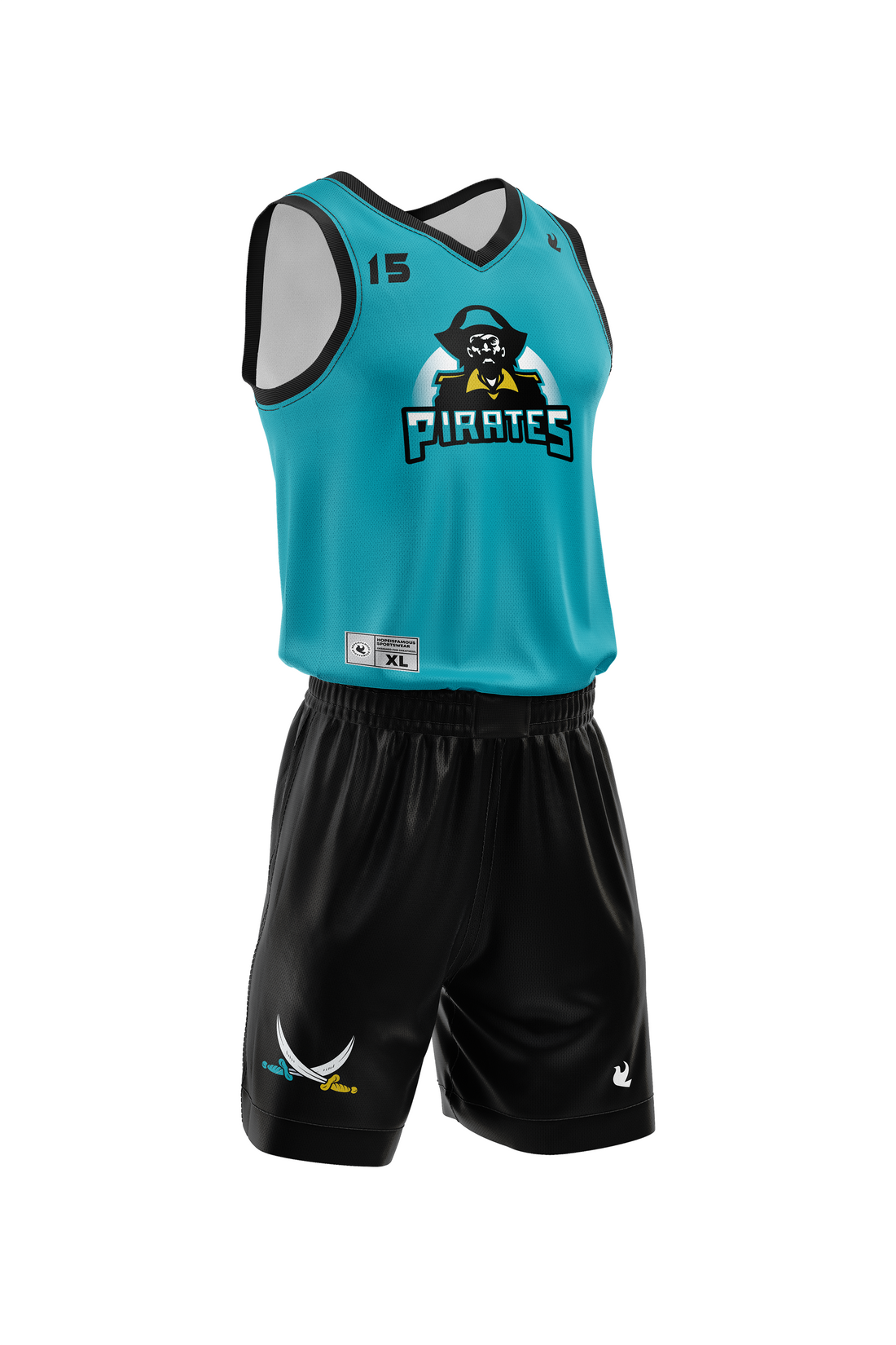 M-Power Basketball Uniform: Pirates