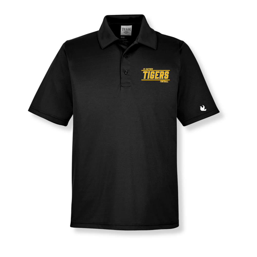 St. Matthew Tigers Football Polo T-Shirt