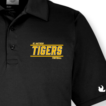 St. Matthew Tigers Football Polo T-Shirt