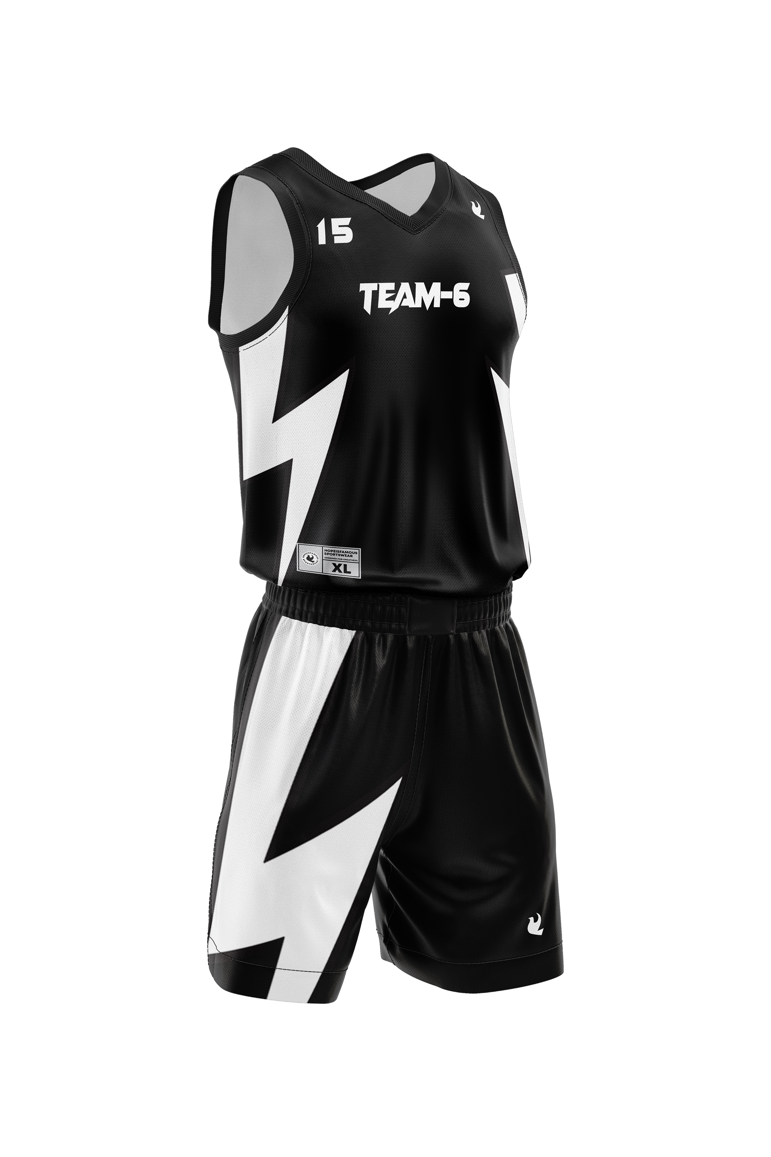 M-Power Basketball Uniform: Team-6